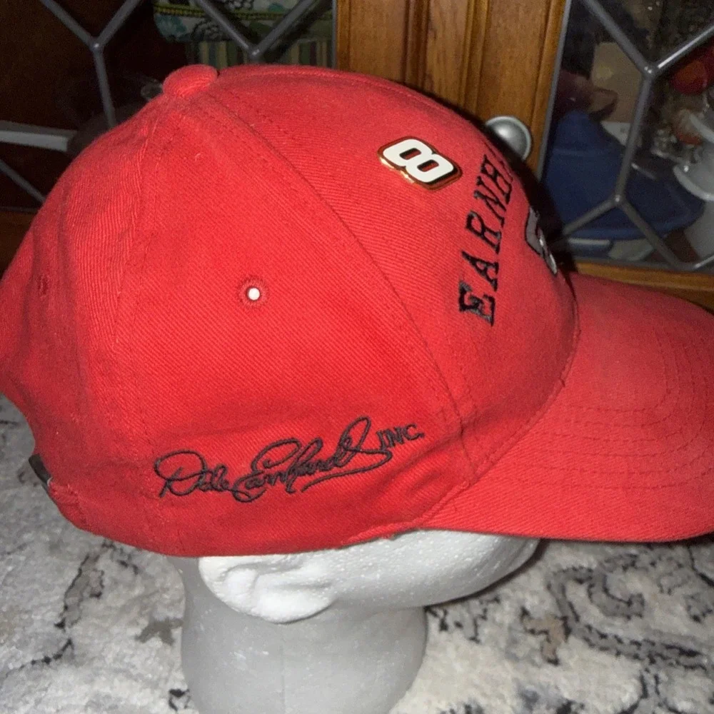 Vintage #8  Dale Earnhardt Jr. Baseball hat Budweiser Chevrolet With Pin Y2K
